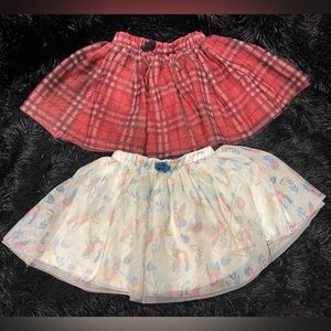 2 Toddler 2T Disney Skirts
